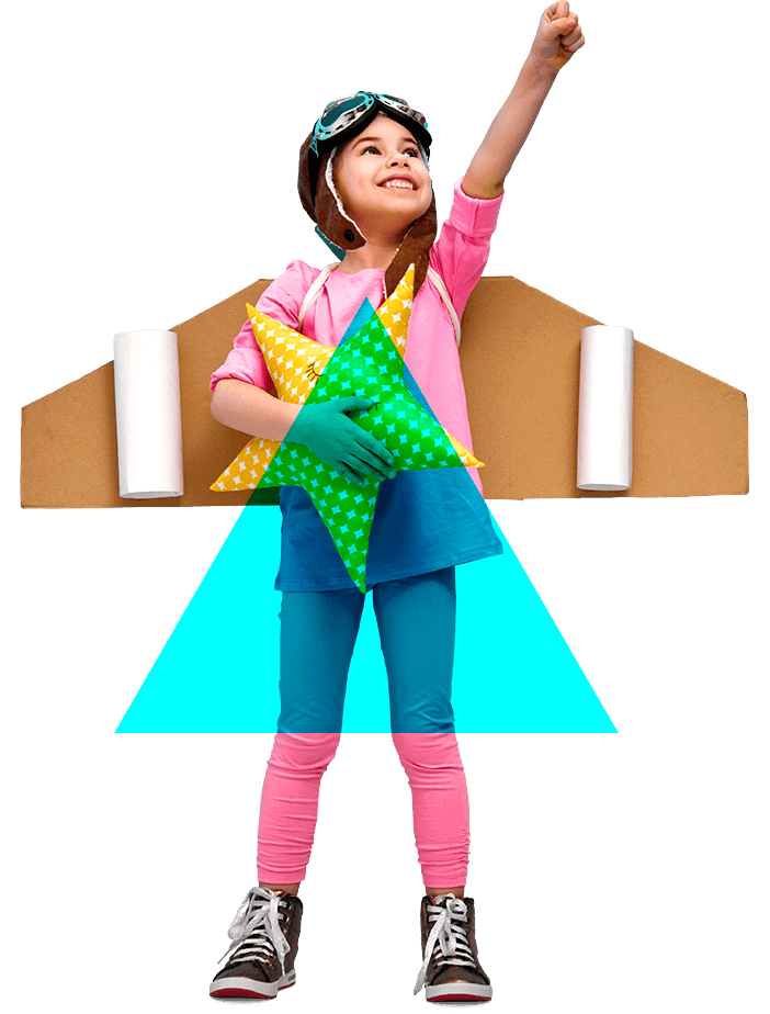 Child With Cardboard Wings - Full Color Printing - Roseville Printing California