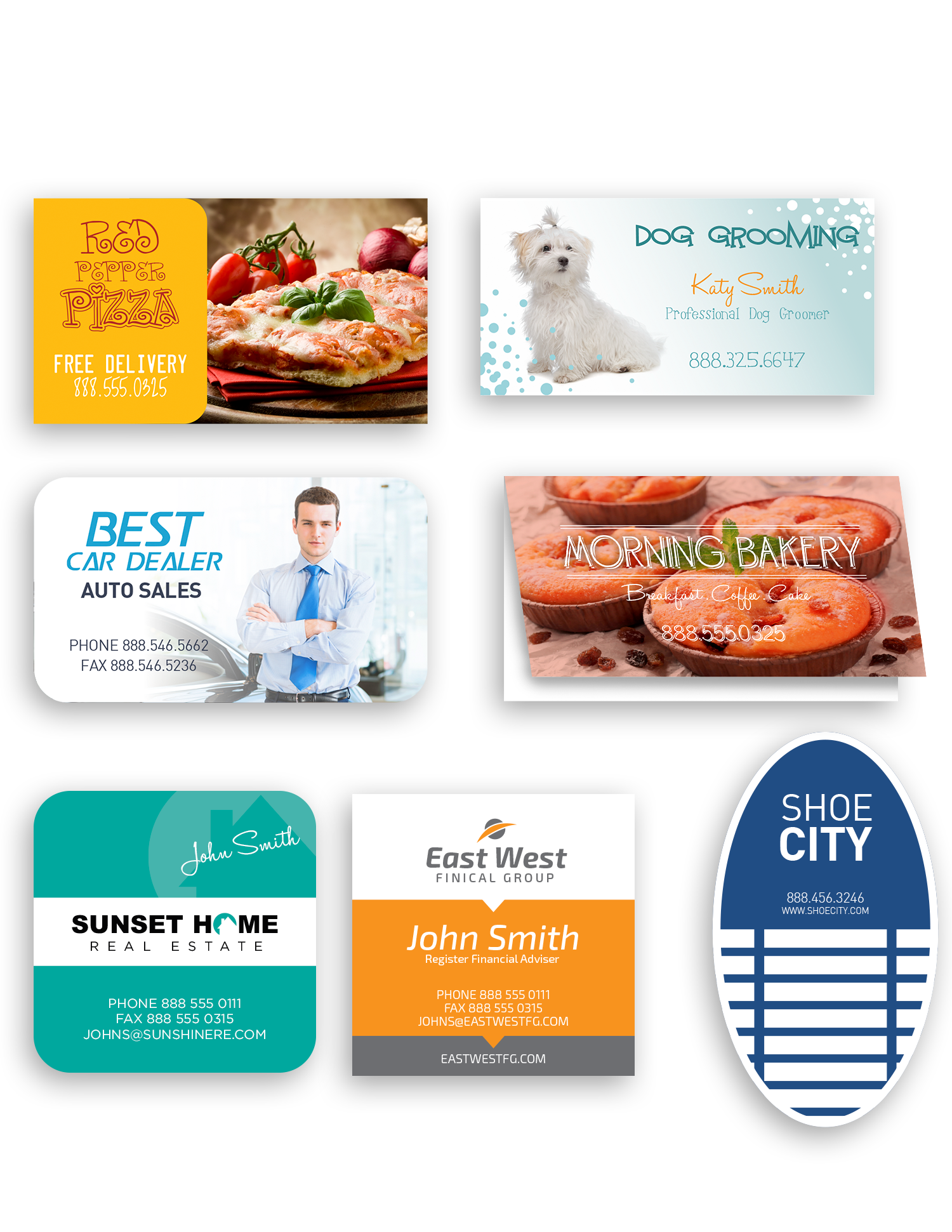 Business Card Printing - Full Color Printing Services - Roseville Printing California